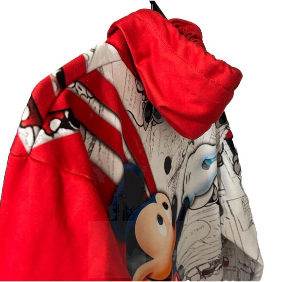 Disney Mickey Mouse and Minnie Mouse Men's S All Over Print 3D HOODIE - Picture 9 of 16